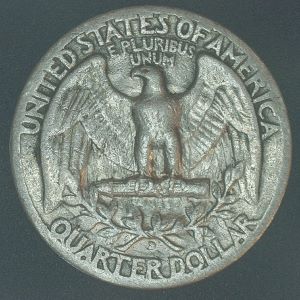 1953-D-Washington-Quarter-With-Unusual-Markings